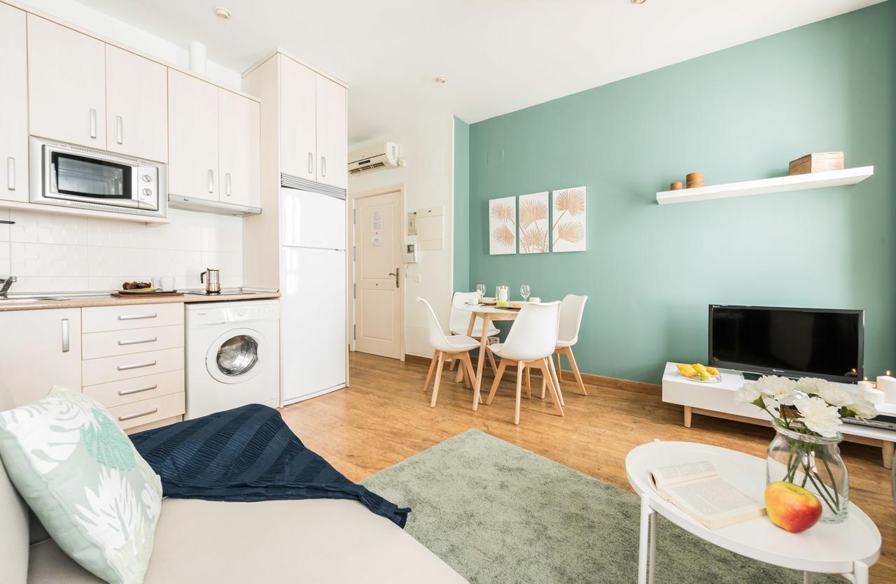 Apartament Gran Via I Santa Ana Madryt Zewnętrze zdjęcie
